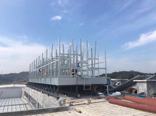 冷卻塔都是散件出貨現場安裝嗎？